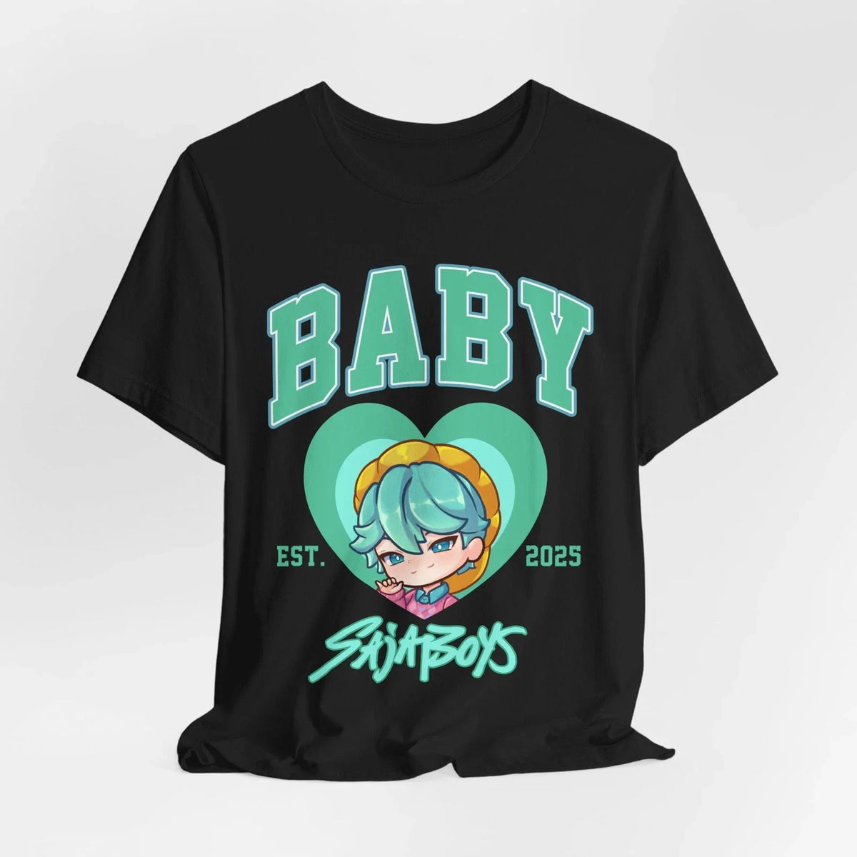 BABY Saja Graphic Tee, Cute Colorful Shirt Unisex , , , Long Sleeve Tee