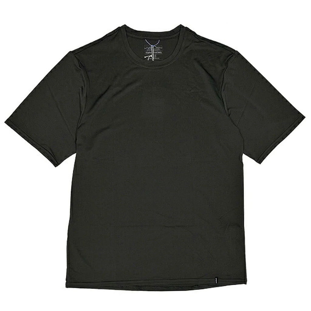 Patagonia Mens - Capilene Cool Daily S/S - Black Unisex , , , Long Sleeve Tee