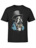 FANTUCCI Sir Barkington | Elegant Dog Gentleman Tee | Unisex Unisex , , , Long Sleeve Tee