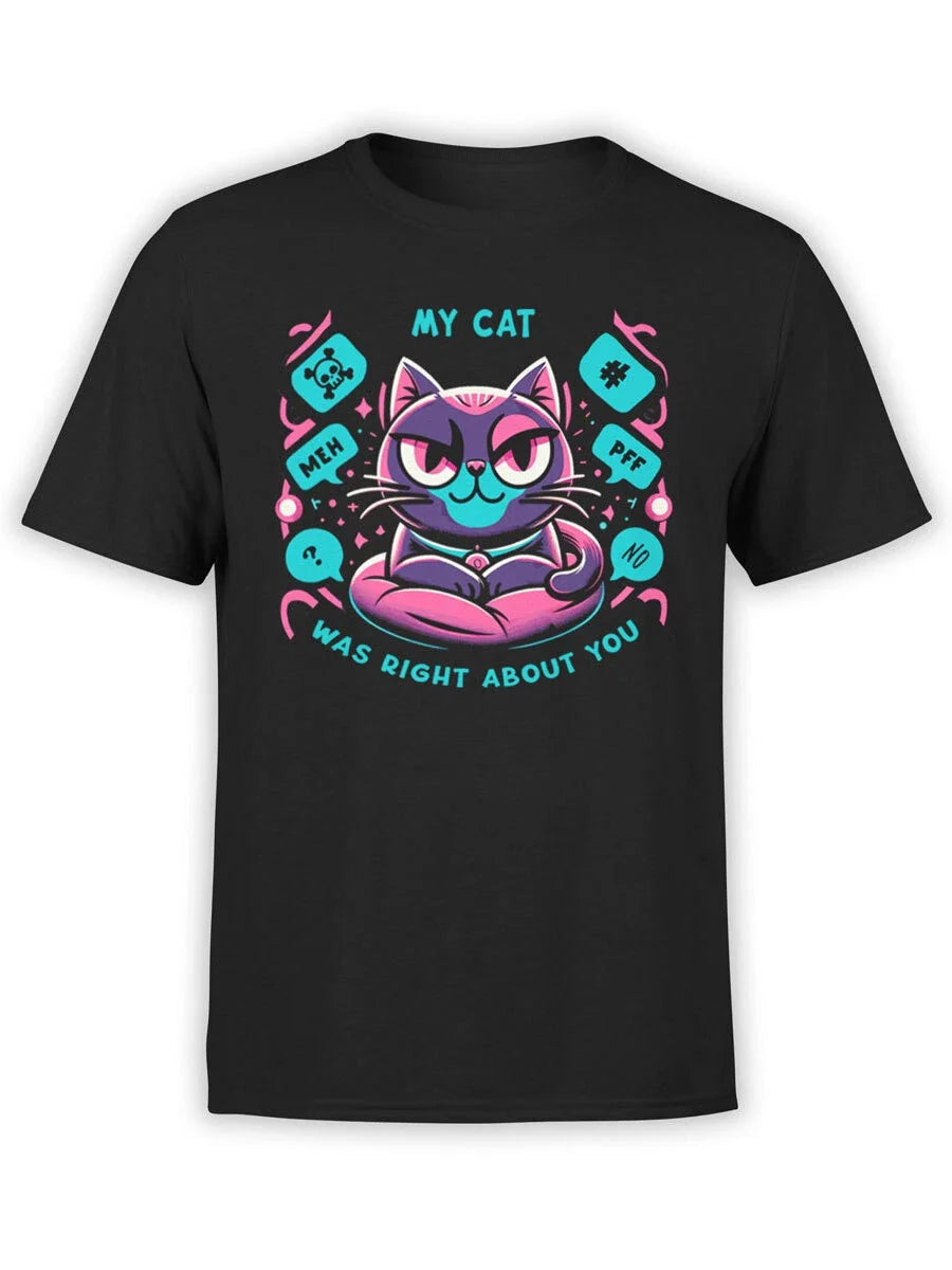FANTUCCI Cats Collection | My Cat Was Right | Unisex Unisex , , , Long Sleeve Tee