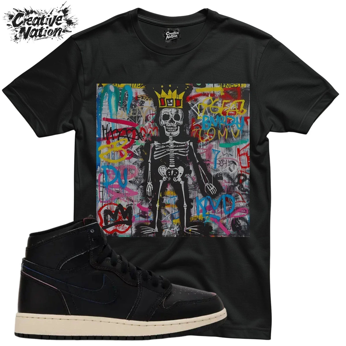 Shirt To Match 1 High OG Self Expression Unisex Tee Psychedelic Shirt Unisex , , , Long Sleeve Tee