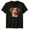 Cute Dog Face , Puppy Portrait Tee, Pet Lover Apparel Unisex , , , Long Sleeve Tee