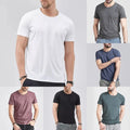 Men's Summer Cool Feeling Breathable Short Sleeve T shirt Active Lifestyle Unisex , , , Long Sleeve Tee