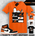 Shirt Match AJ 1 High OG Shattered Backboard Sneaker Matching Sneakerhead S Dog Unisex , , , Long Sleeve Tee
