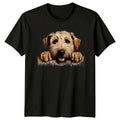 Cute Wheaten Terrier Dog Peek-A-Boo Puppy Lover Unisex , , , Long Sleeve Tee