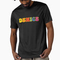 ❤️ Denice Personalized Name Wavy Retro Shirt, Coffee Mug, Sticker Gift by HelixPedia