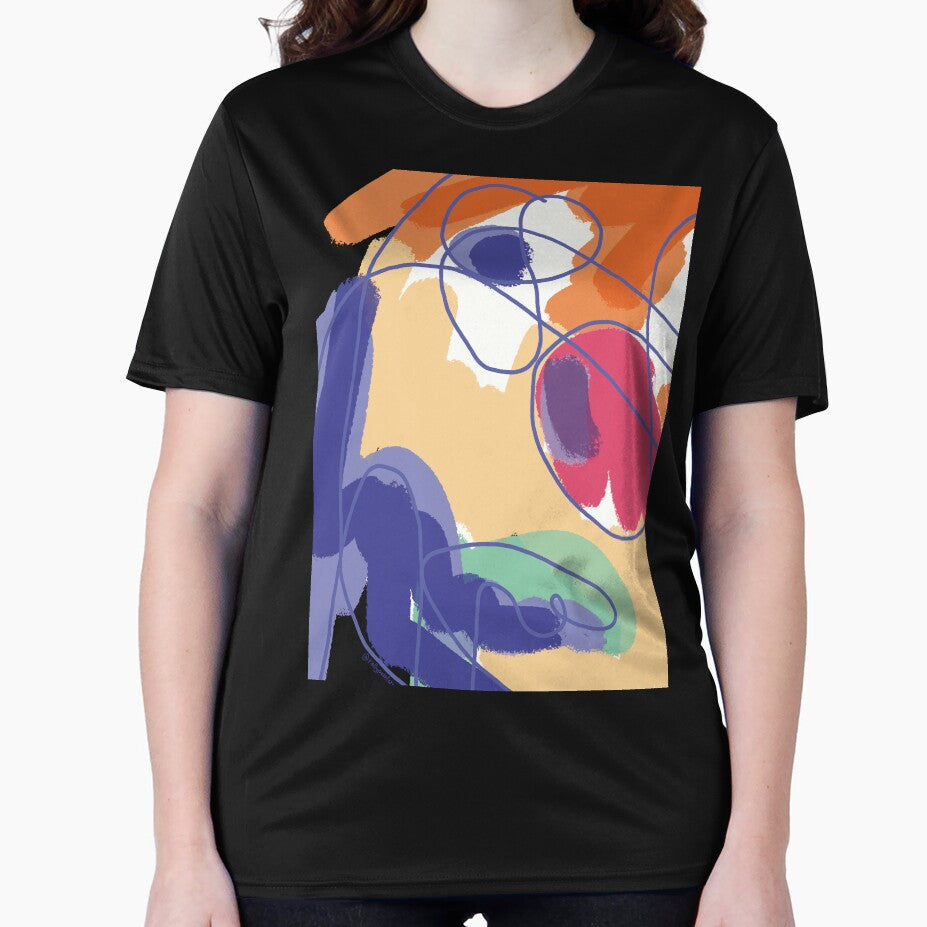 Line Art Doodle Abstract by RallyPointArt
