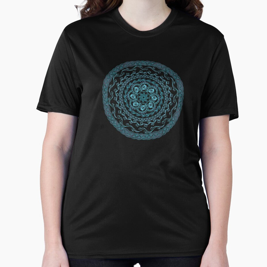 Mandala 09 Aqua by MiakadoArts