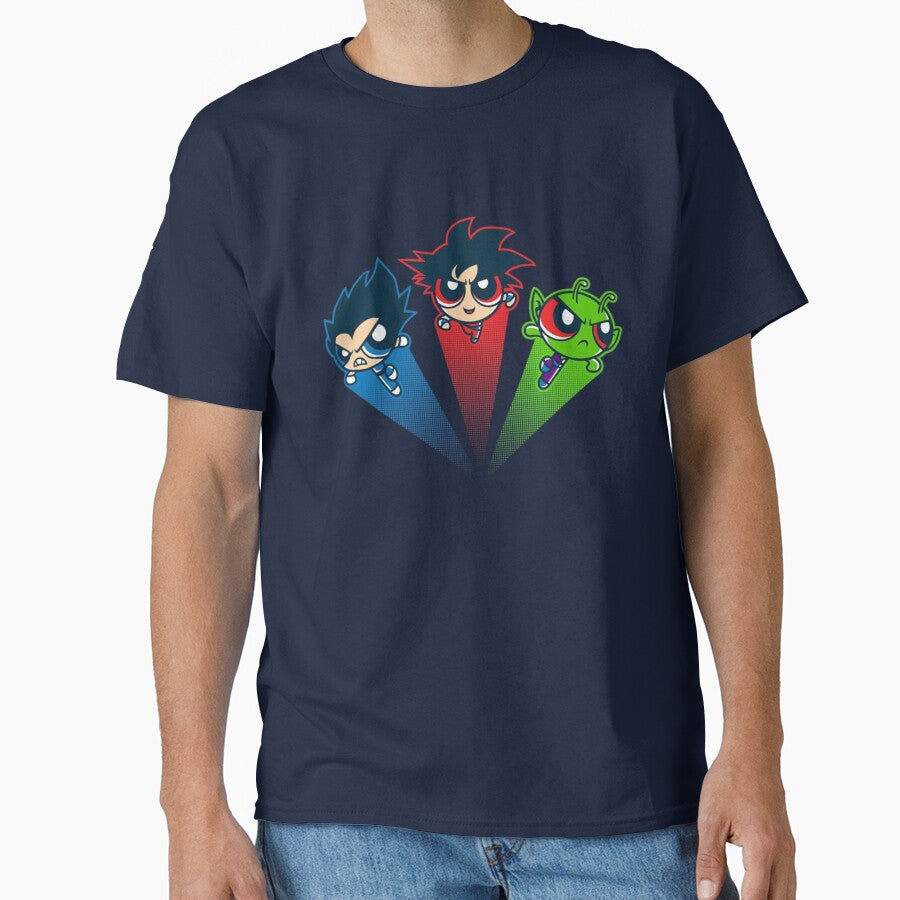 Super Saiyan Powerpuff Fighters by moamaxshop Unisex , , , Long Sleeve Tee