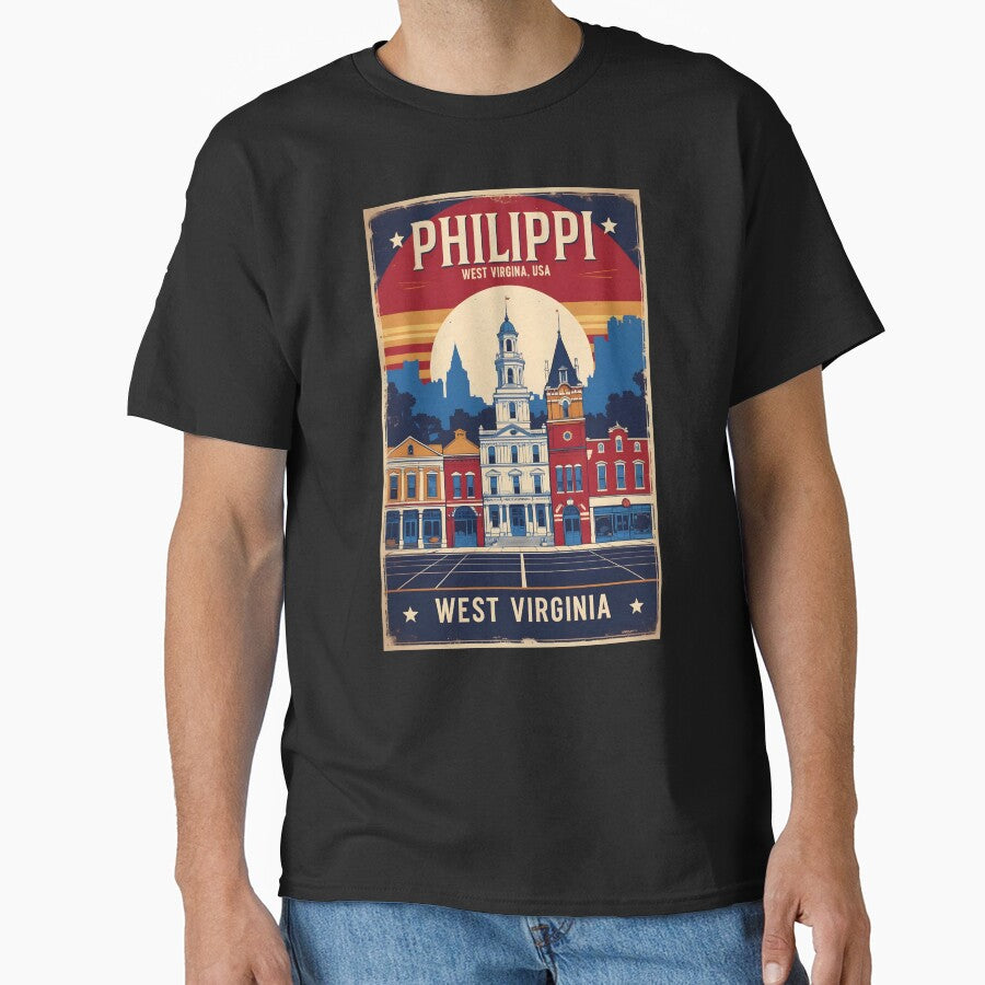 Philippi West Virginia 1950s USA Vintage Travel Tourism by TravelersGems