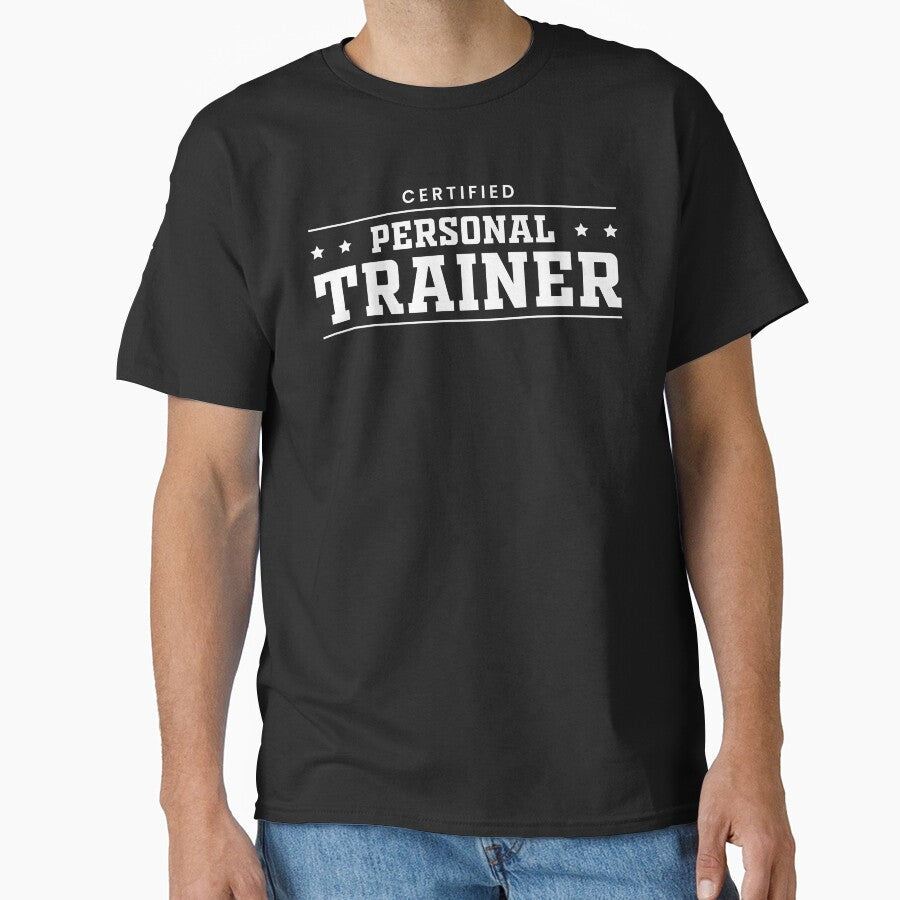 Fitness Gym Coach, Certified Personal Trainer by Singhe Design Unisex , , , Long Sleeve Tee
