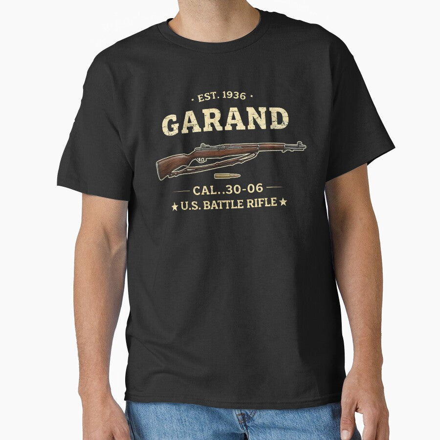 M1 Garand WWII 1936 Vintage Graphic by RobertKnow