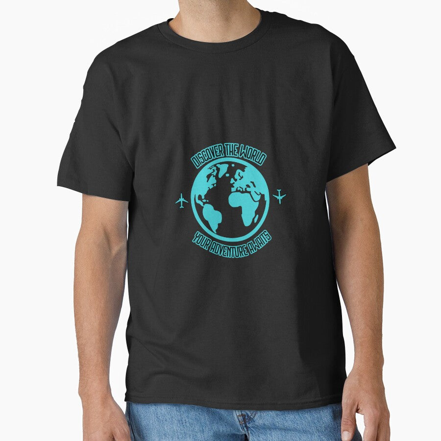 Discover The World by Saim776 Unisex , , , Long Sleeve Tee