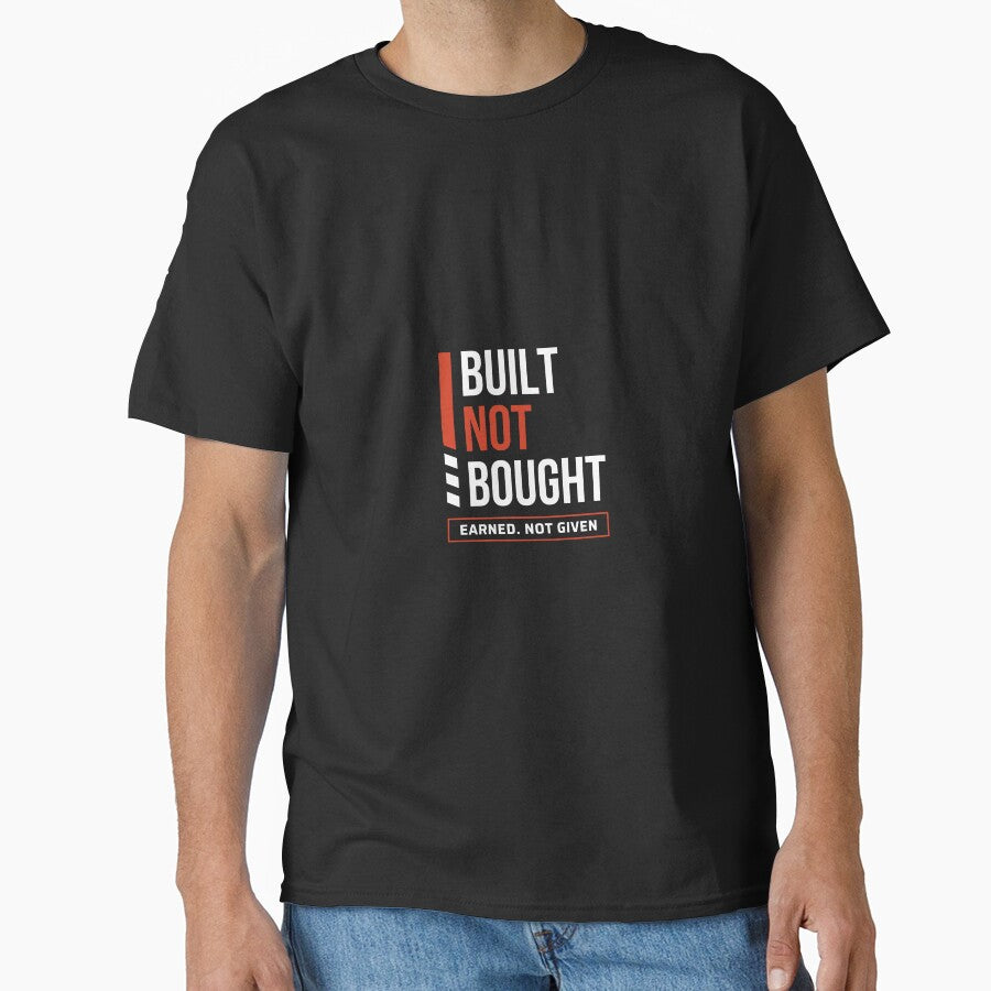 Built Not Bought - Luxury Streetwear Statement Piece by THE_OPULENCE