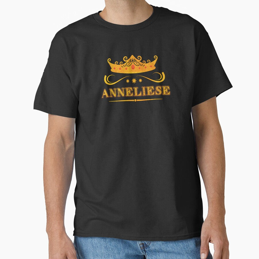 Anneliese Personalized Name With Crown - Cool & Custom Gift for Girls, Teens by Oussinc