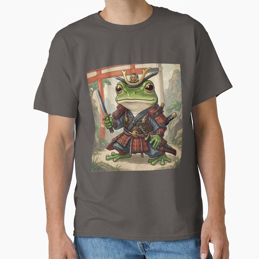 Tiny Ronin Frog by tim tal