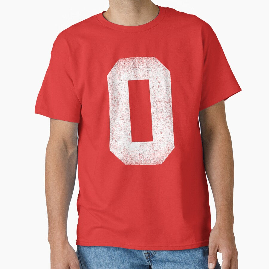 Vintage Number 0 Sports by Shariss
