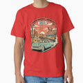 American Dream Drive Summer Vintage Road Trip Retro Car Desert Adventure Design by ObsidianUruk