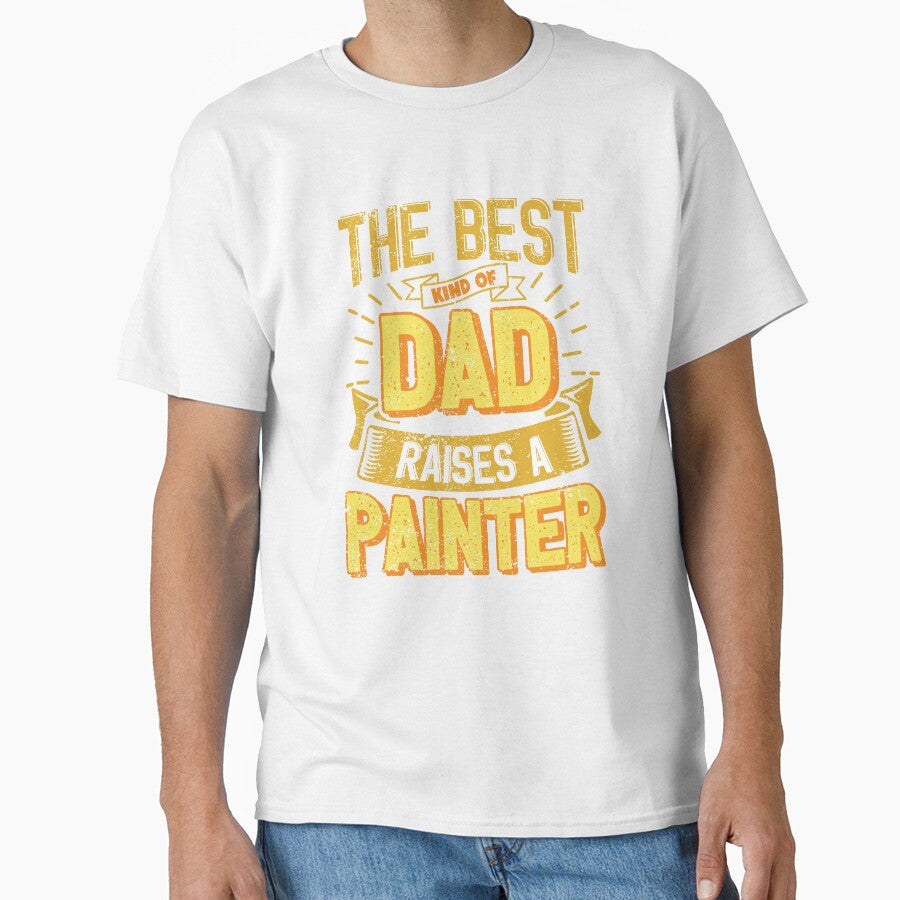 This Great Gifts For Dad From Daughter - The Best Kind Of Dad Raises a Painter - Unique gift for him your Father or Husband by Orange Pieces