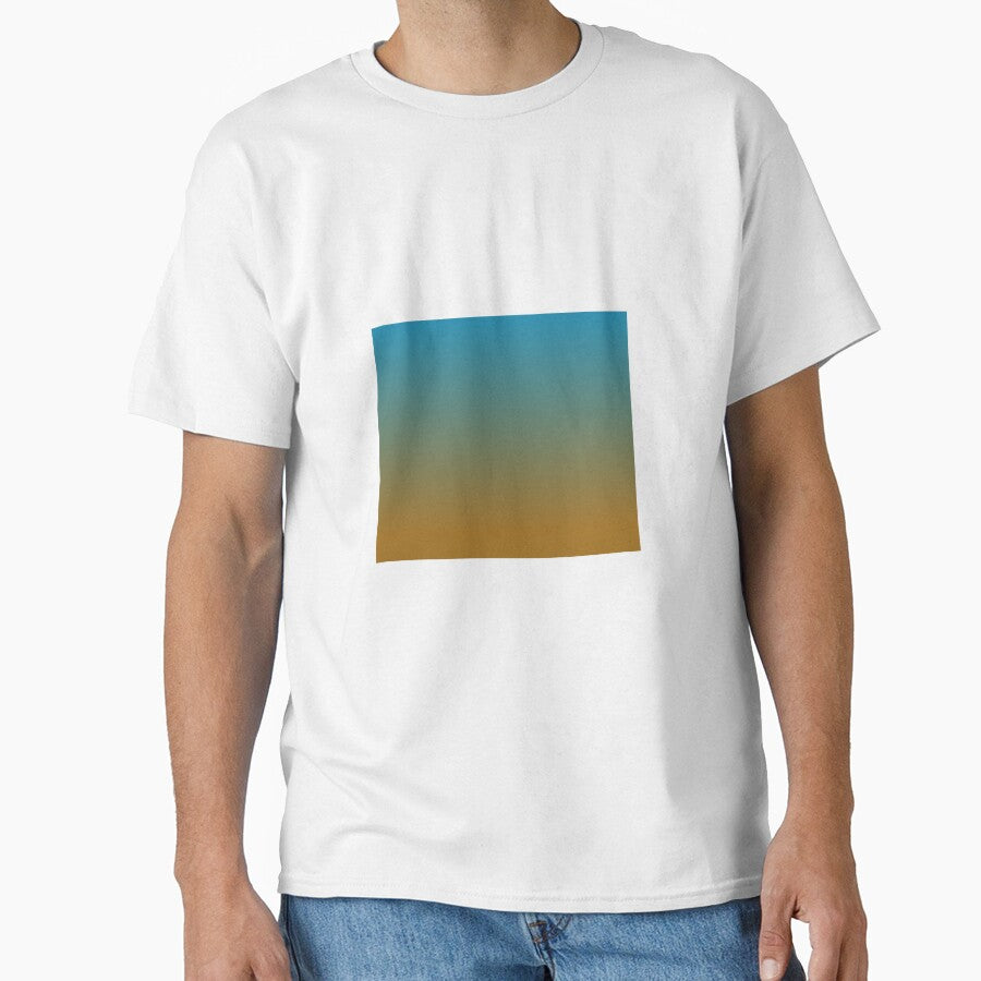 ROYALE - Minimalist Blue to Golden Brown Gradient Ombre by GRDNT