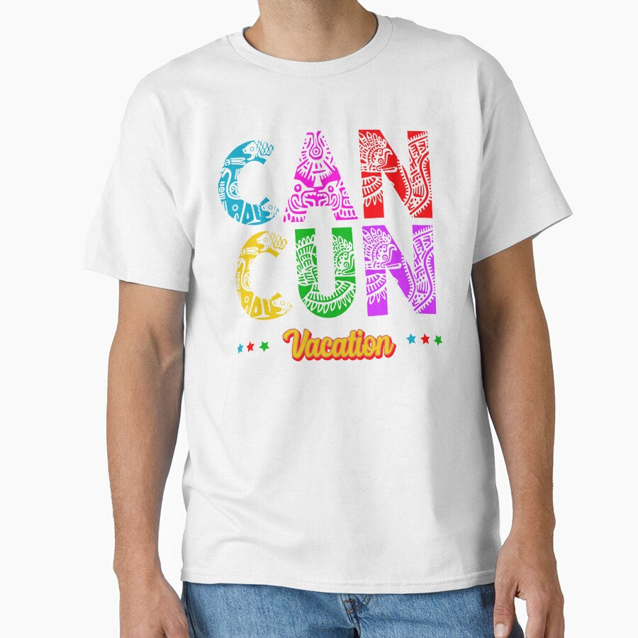 Cancun Mexico Group Vacation Adventure Matching Typography by Nzgiftsandmore