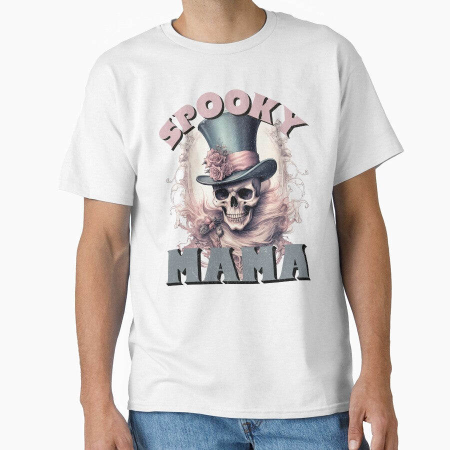 Mom Halloween Shirt Spooky Mama T-Shirt by Alterock Designs