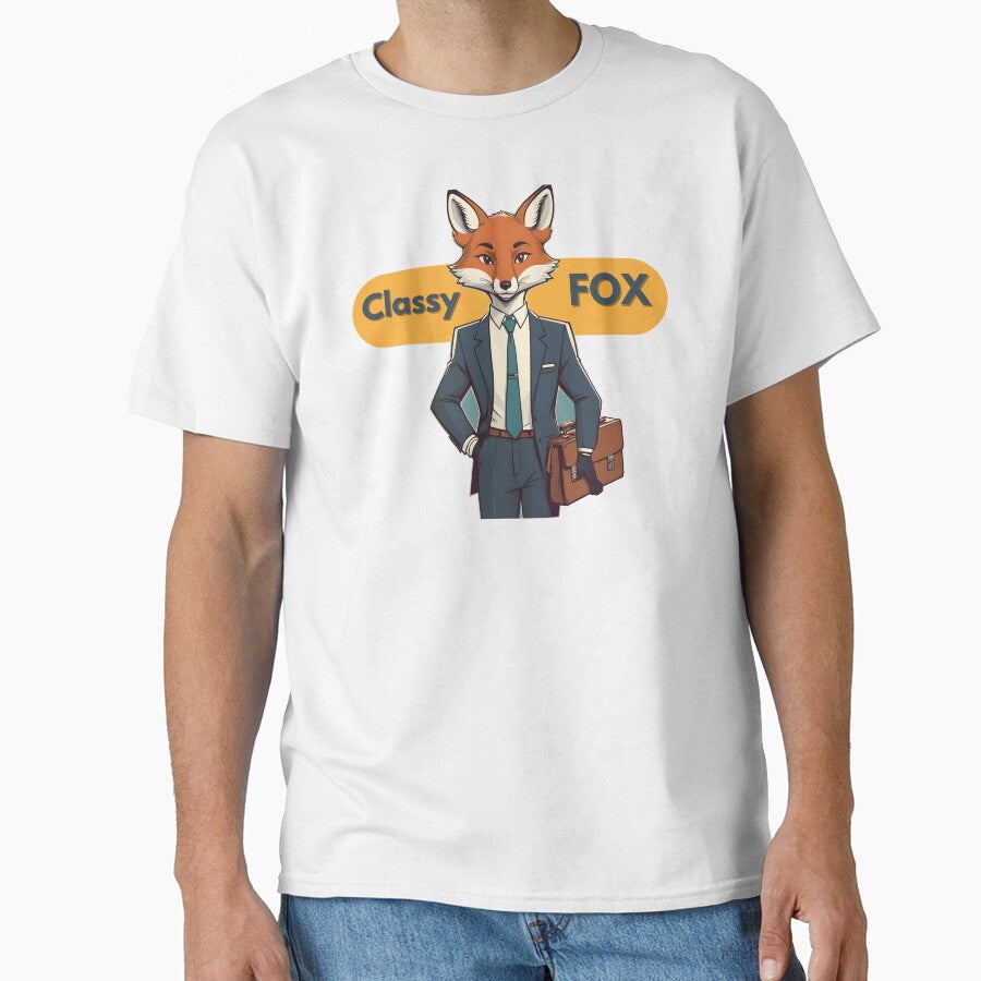 Classy Fox – Elegant Fox in Suit by ArtistanForge