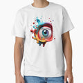 Blue Eye - fluidwatercolor blue purple by fluidwatercolor
