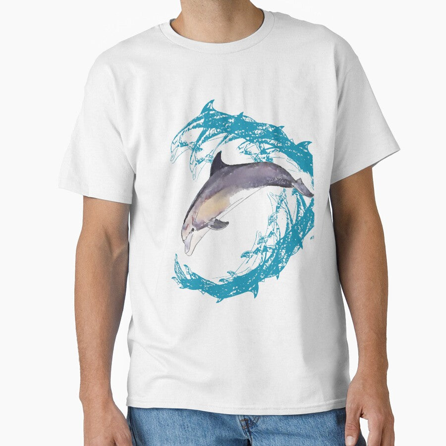 Dolphin pod by Manalopangaea