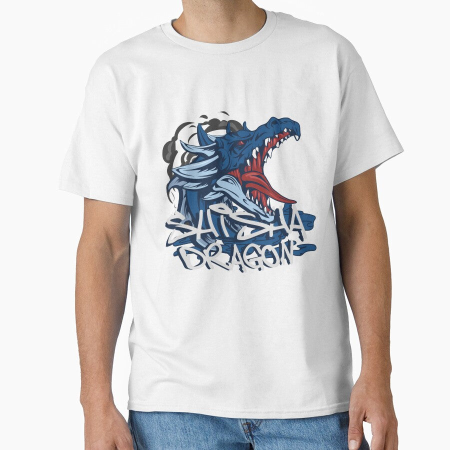 Menancing Blue Dragon by ShishaDragon