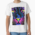 Panther in neon look by Toms Tee