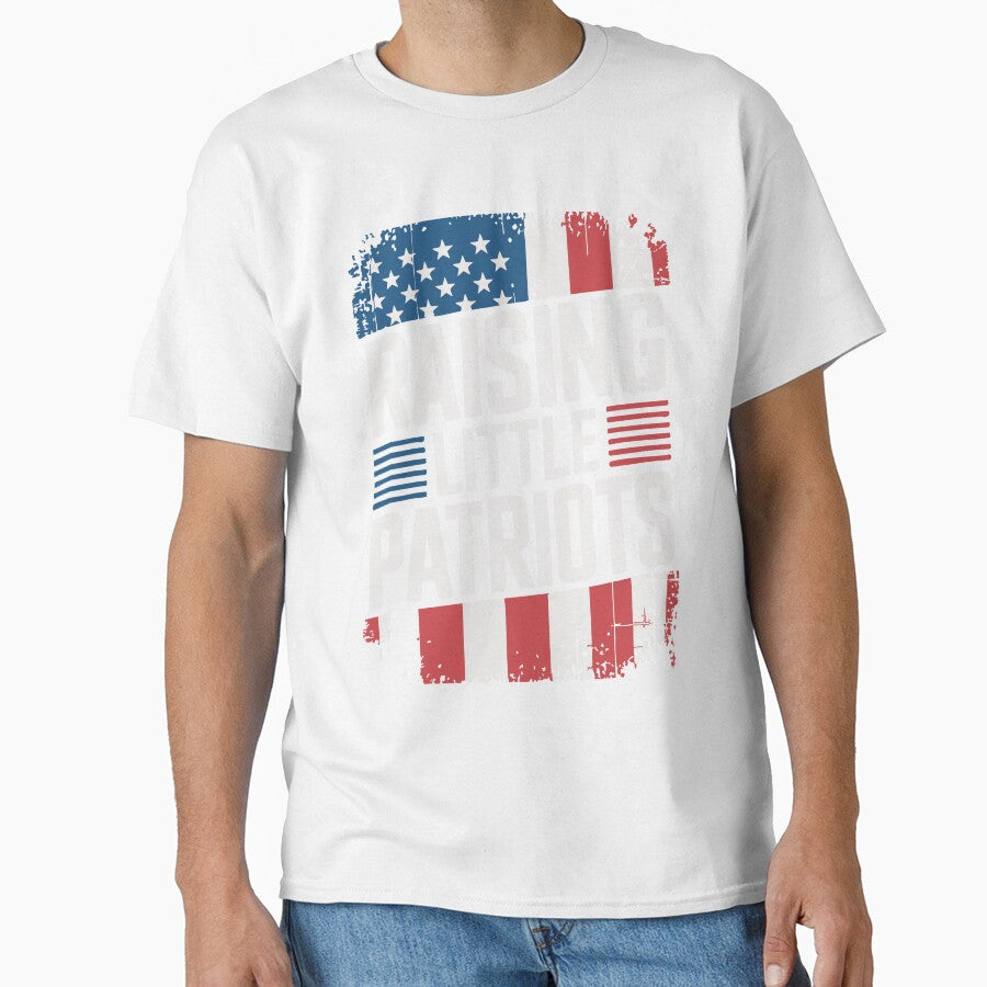Raising Little Patriots Celebrating Independence for parents mom and dad by Kuku-Craft