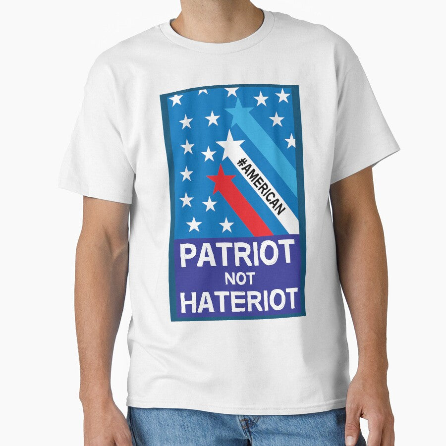 Patriots Not Hateriots - Patriotic Gifts - USA - American Gifts - Patriotic USA by happygiftideas