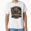 San Marcos Pitbulls Baseball Logo – Outlaw League Pitbull Mascot – Fierce Dog Sports Emblem – Gritty Minor League Design by Red Cash