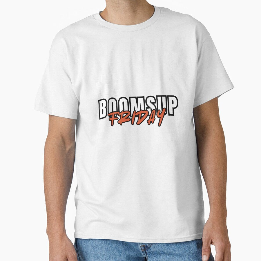 #Boomsup Friday Bold T-shirt Design by drbeshoyadel