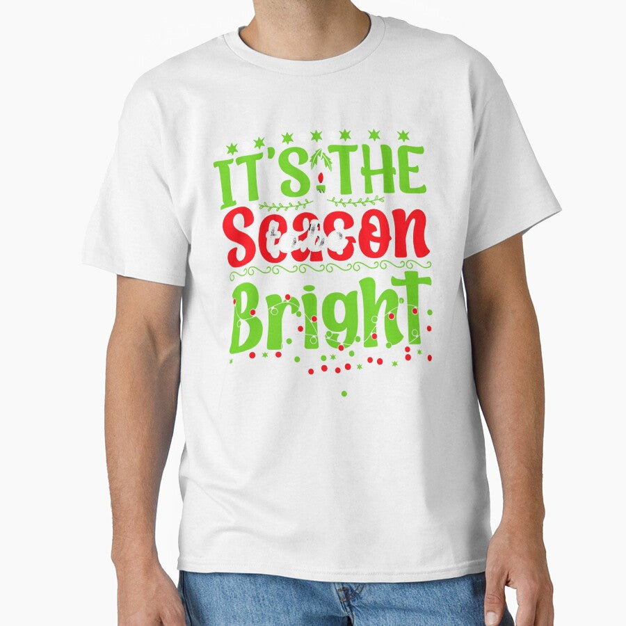 Christmas Holiday Shirt Design – Festive Winter Graphic Tee by MAZDZINE