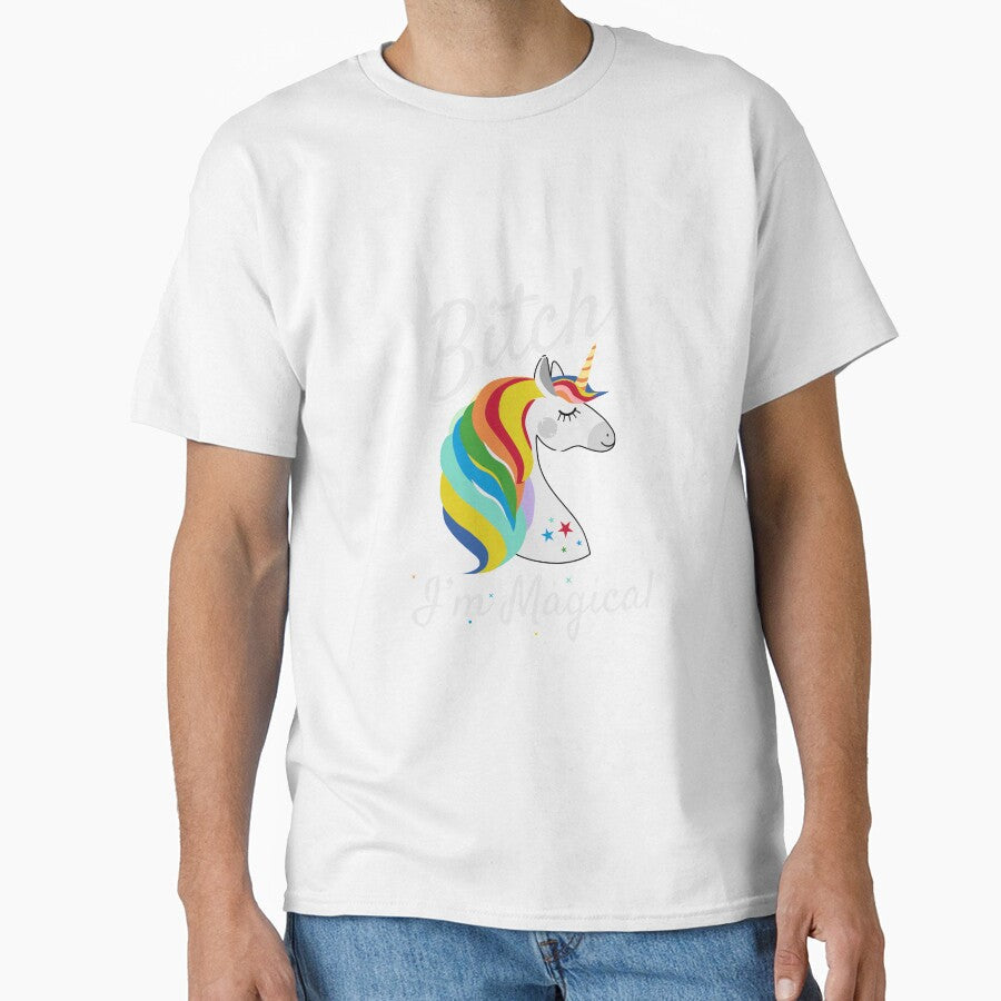 Unicorn Magical by FabTivia Unisex , , , Long Sleeve Tee