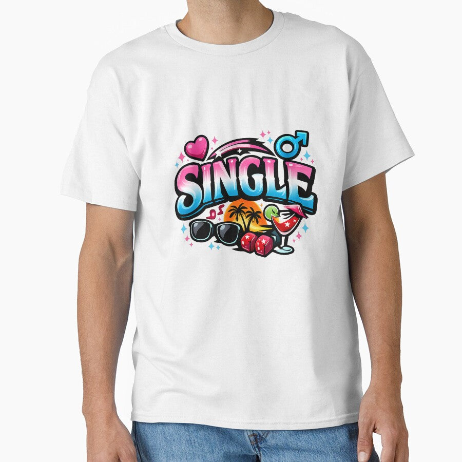 Single & Stylish Unisex Graphic Tee – Premium Print-on-Demand T-Shirt by MoolokaiApperal