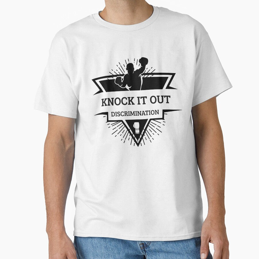 Knock out discrimination. Fight inequality. by PaperDreamPod