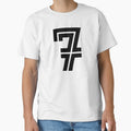 No. 7 / Player Number Seven / Football Player Number 7 (Black) by STUDIO-72