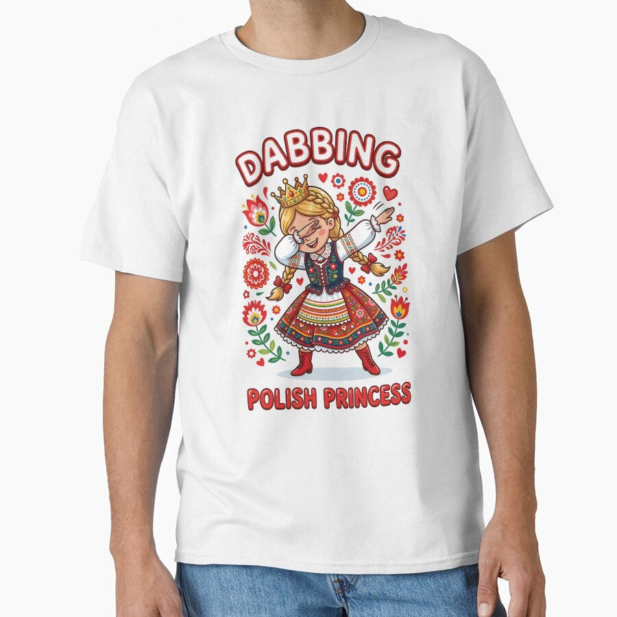 Dabbing Polish Princess Meme Polish Pride Folk Art Festival Outfit by NADIASHOP86