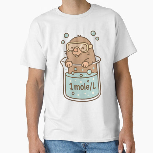 1 Mole Per Liter Funny Chemistry Humour by SharronDawn