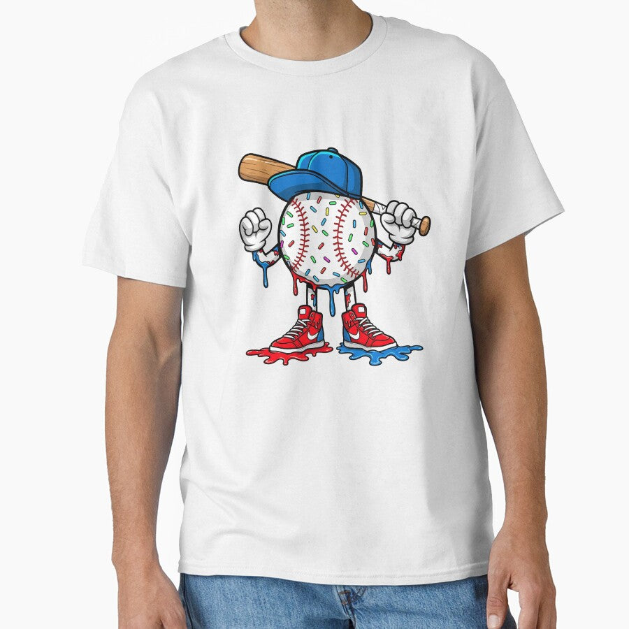 Baseball Lifestyle 101 Apparel Youth Baseball Drip Icecream by facegm
