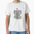 butterfly holding up peace signs by melinasauermann