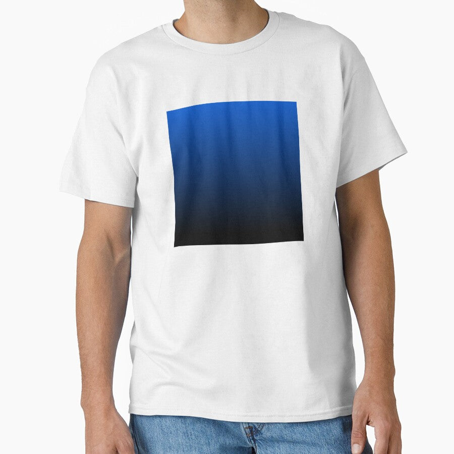 Blue to Black Ombre Gradient by Arianna Khalil