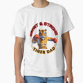 Smart and Strong boxing Tiger Dad, Gift for Father's day, gift for Dad's birthday by RoseAIArtRhythm