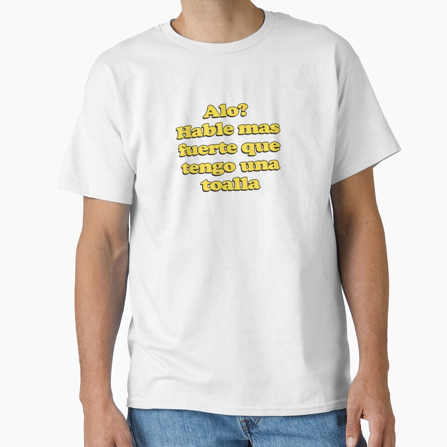 Hello? Speak louder than I have a towel Homer Homer Yellow by SunnySideStore