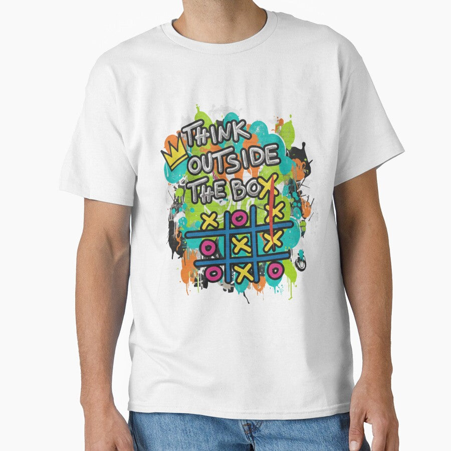 OUTSIDE THE BOX T-Shirt by ALAPAAP