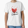Romantic Cute Heart I Love My Girlfriend by FemmePod