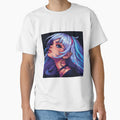 Retro cool Beautiful Girl colorful by jimcaza Unisex , , , Long Sleeve Tee